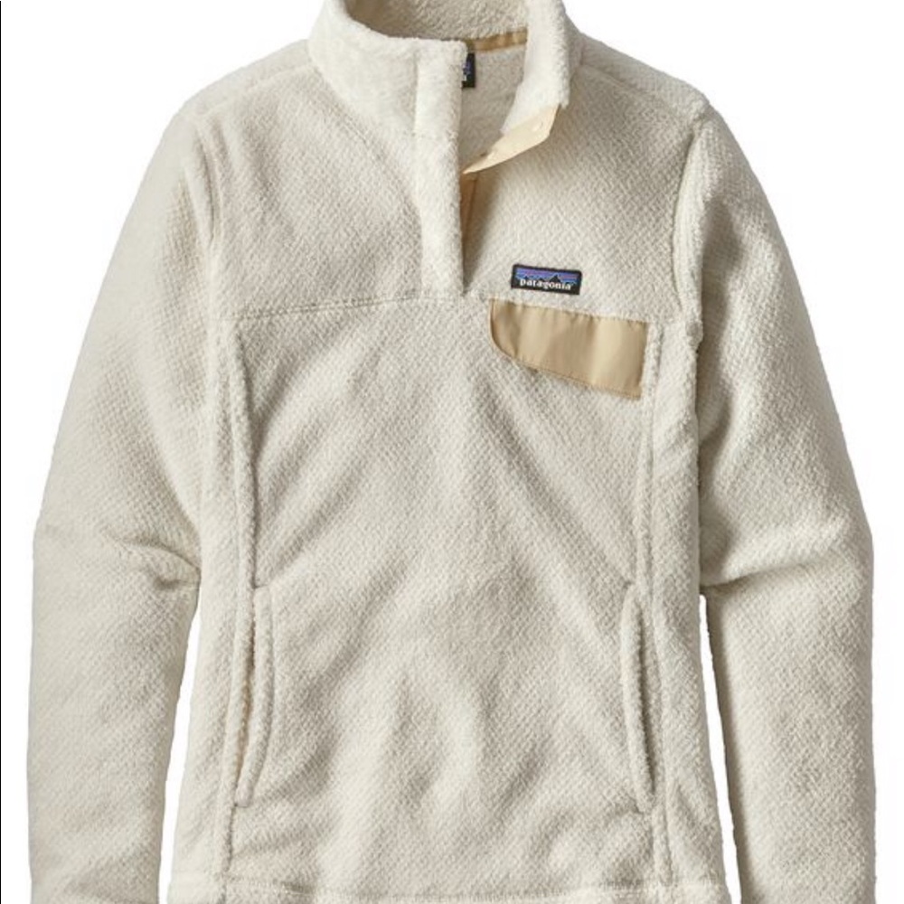 Patagonia cream pullover